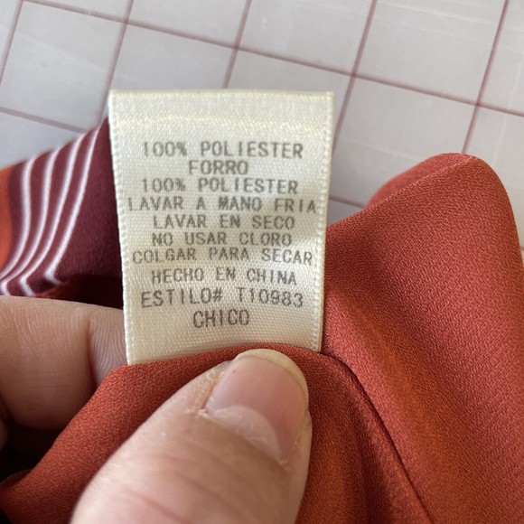 Everly Womens Small Colorblock Striped Sleeveless Blouse Lined Pullover - Picture 5 of 9